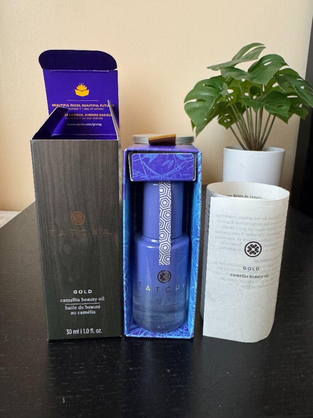 Unopened - Tatcha Gold Camellia Beauty Oil - Full Size